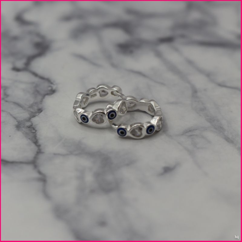Argollas Ojo Turco Protector - Estilo y Energía Positiva