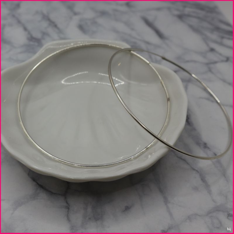 Argollas Maxi Elegancia - Impacto y Sofisticación en Plata