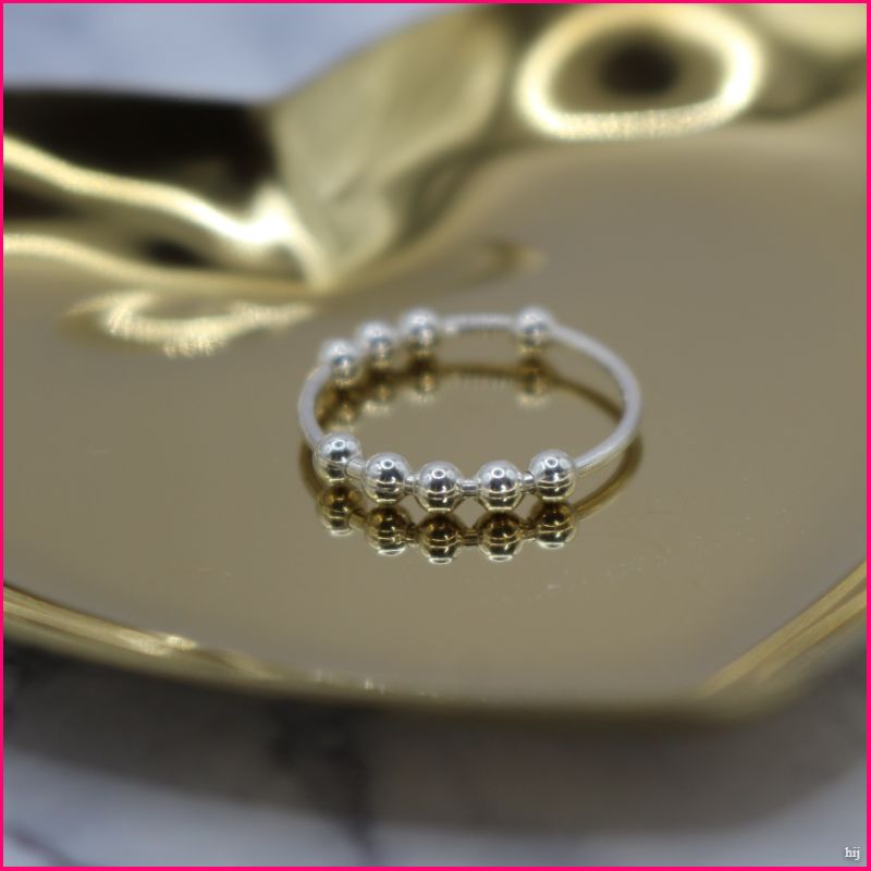 Anillo Esferas Elegantes (anti-estres)