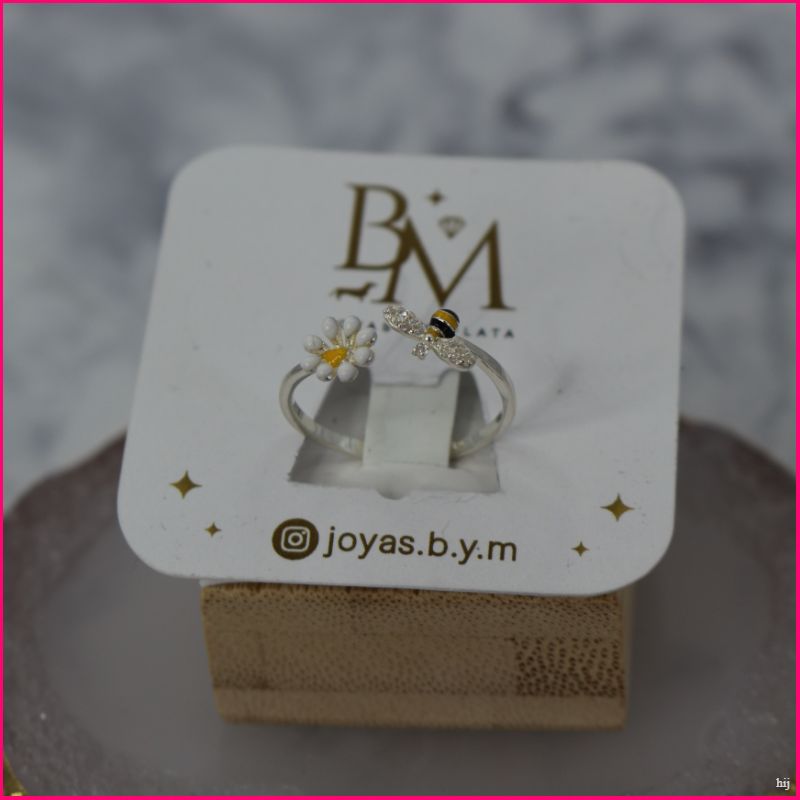 Anillo Abeja de Vida - Un Toque Natural y Elegante