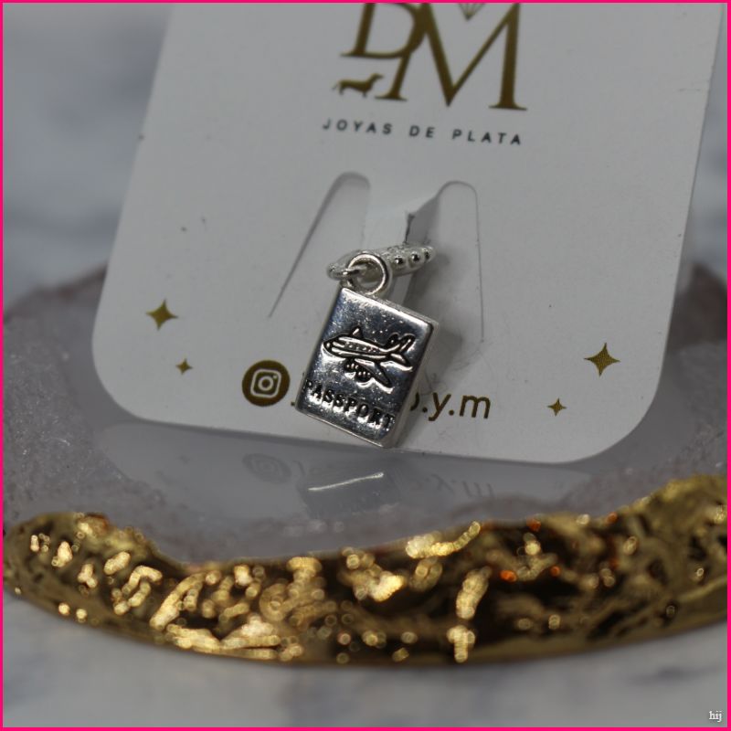 Charm Pasaporte y Avión 🌍✈️