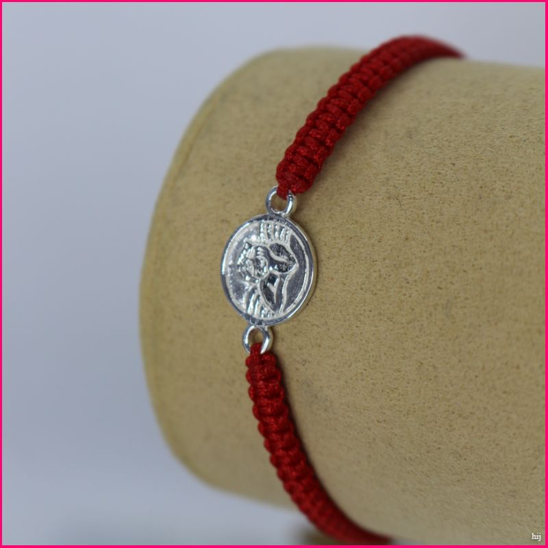 Pulsera Roja con Ángel de la Guarda 💖😇