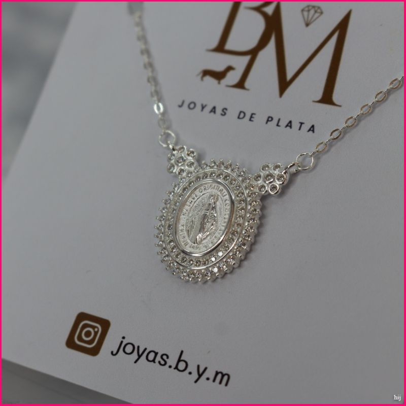 Collar Virgen Milagrosa: Fe y Elegancia 🌟🙏
