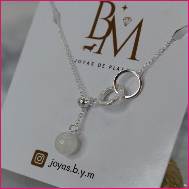 Collar Piedra Luna: Elegancia y Energía en un Solo Accesorio 🌙✨