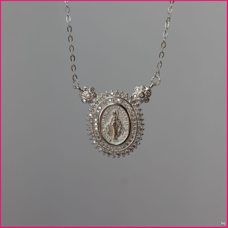 Collar Virgen Milagrosa: Fe y Elegancia 🌟🙏