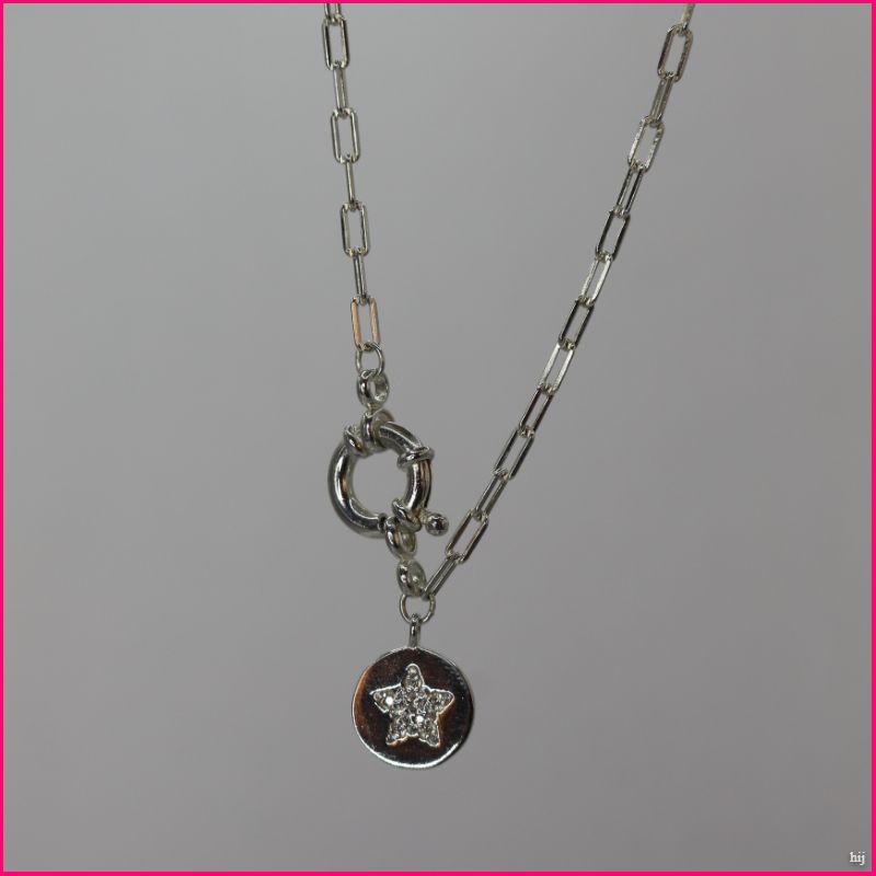 Collar Estrella Plateada: Tu Luz Brillando Siempre 🌟✨