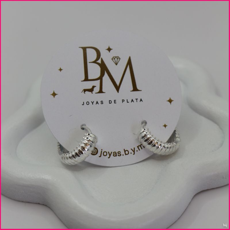 Argollas "Textura de Plata": Estilo Único y Moderno ✨