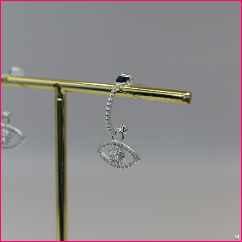 Aros "Ojo Turco de Plata": Protección y Elegancia Brillante ✨