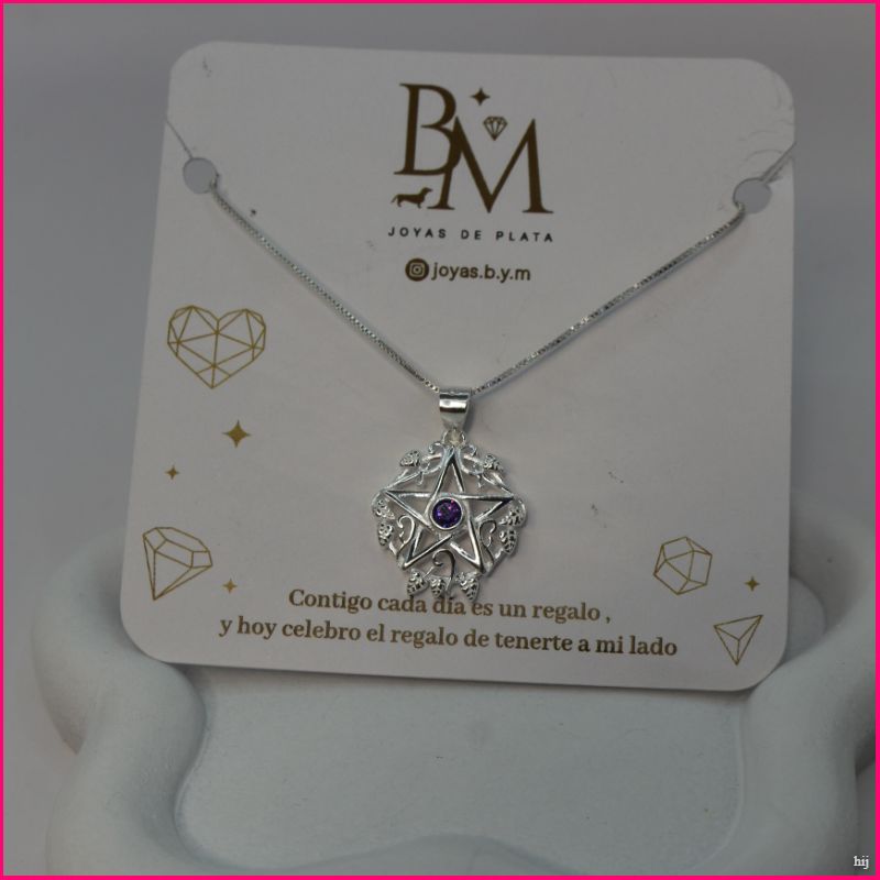 Collar "Pentagrama de Luz": Misticismo y Elegancia ✨