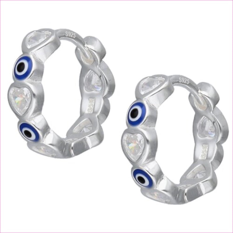 Argollas Ojo Turco Protector - Estilo y Energía Positiva