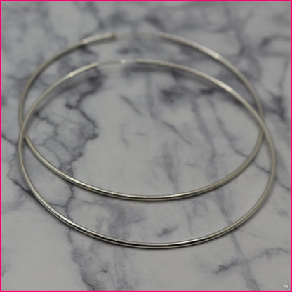 Argollas Maxi Elegancia - Impacto y Sofisticación en Plata