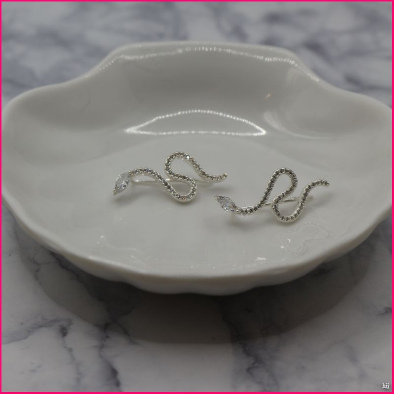 Aros Trepadores Serpiente - Audacia y Brillo en Plata