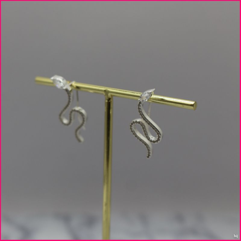 Aros Trepadores Serpiente - Audacia y Brillo en Plata