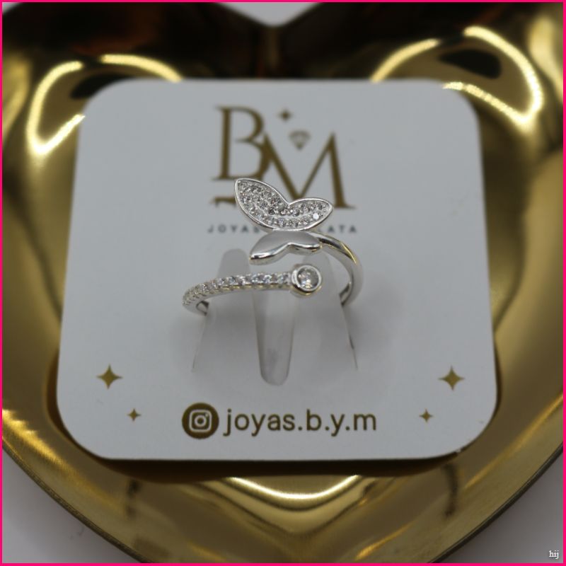 Anillo Mariposa Brillante - Libertad y Elegancia en tu Mano