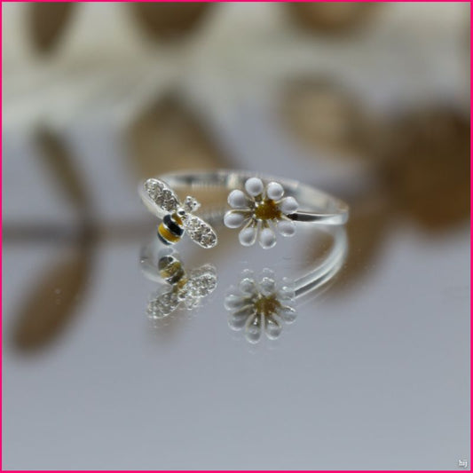Anillo Abeja de Vida - Un Toque Natural y Elegante