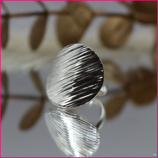 Anillo de Plata Texturizado