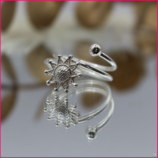 Anillo Sol Radiante (Ajustable)