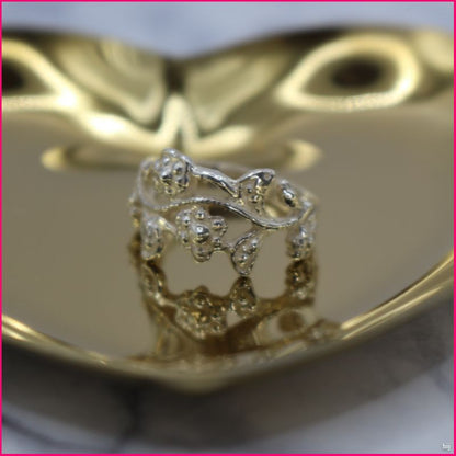 Anillo Enredadera de Plata - Naturaleza en tus manos 🌿💍