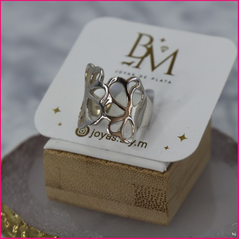 Anillo Minimalista Trébol de Plata - La suerte siempre contigo 🍀