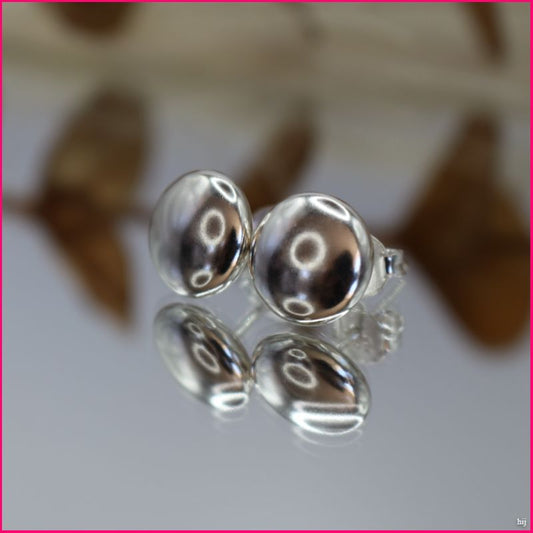 Aros Esferas de Plata Ley 925 – Elegancia Minimalista 🌟