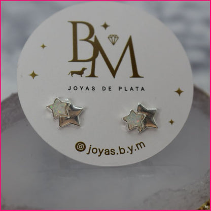Pendientes Estrellas de Opal