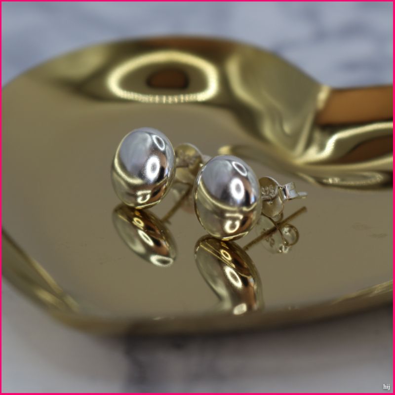 Aros Esferas de Plata Ley 925 – Elegancia Minimalista 🌟