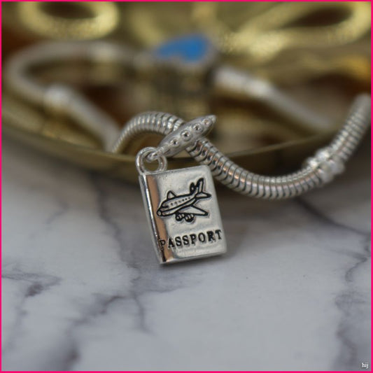 Charm Pasaporte y Avión 🌍✈️