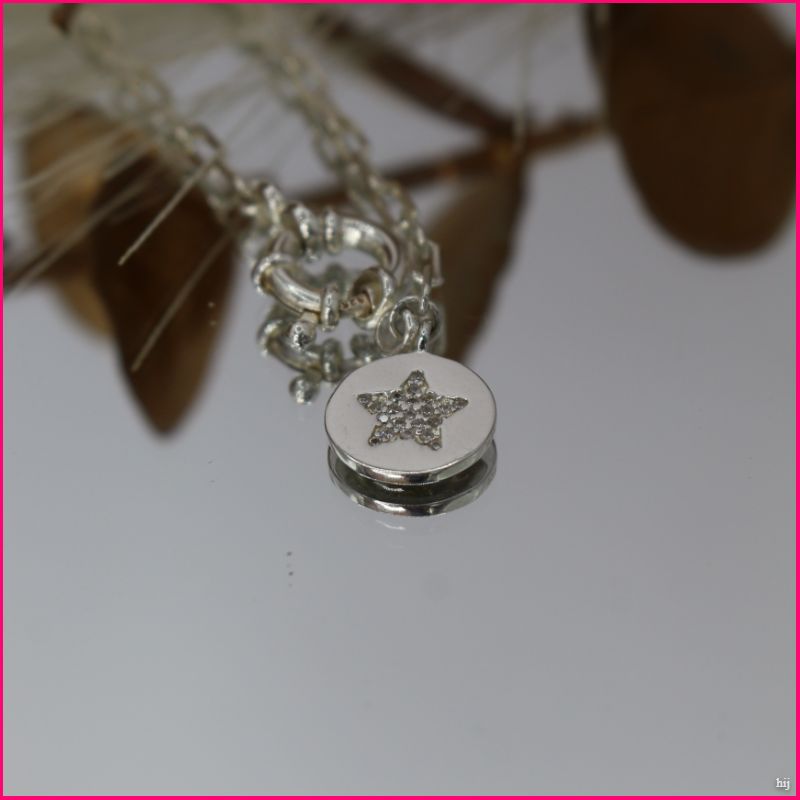 Collar Estrella Plateada: Tu Luz Brillando Siempre 🌟✨