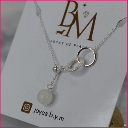 Collar Piedra Luna: Elegancia y Energía en un Solo Accesorio 🌙✨
