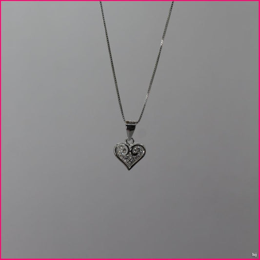 Colgante Corazón con Circones: Elegancia que Conquista💖✨