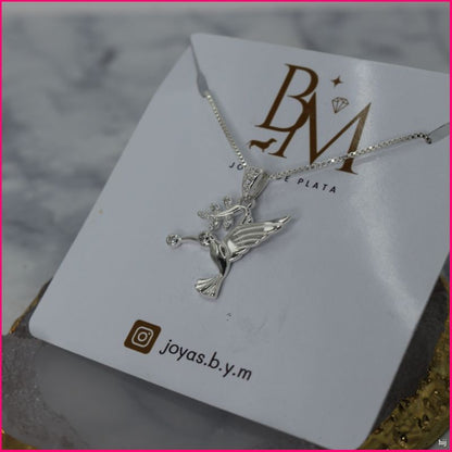 Colgante Colibrí en Plata 925: Un Símbolo de Libertad y Belleza 🕊️