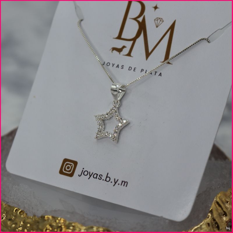 Colgante Estrella con Circones: Brilla con Elegancia y Encanto ✨