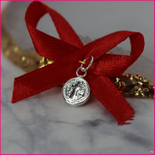 Colgante San Benito para Bebé: Protección y Amor en Plata 👶✨