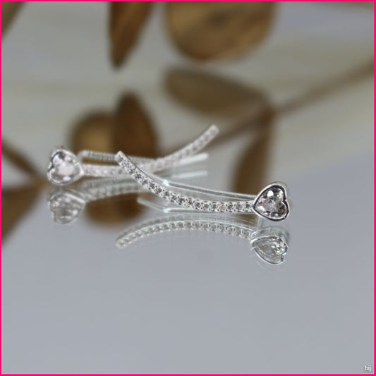 Aros Trepadores Corazón y Circones: Elegancia que Asciende 💫