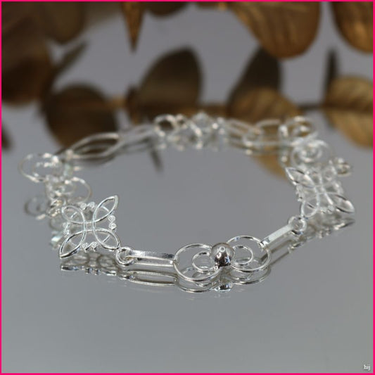 💎 Pulsera "Nudo de Brujas": Elegancia y Protección en Plata Pura ✨