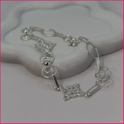 💎 Pulsera "Nudo de Brujas": Elegancia y Protección en Plata Pura ✨