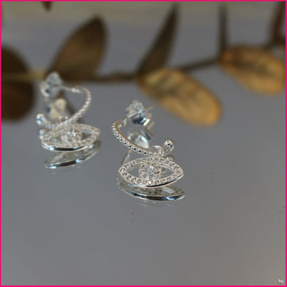 Aros "Ojo Turco de Plata": Protección y Elegancia Brillante ✨