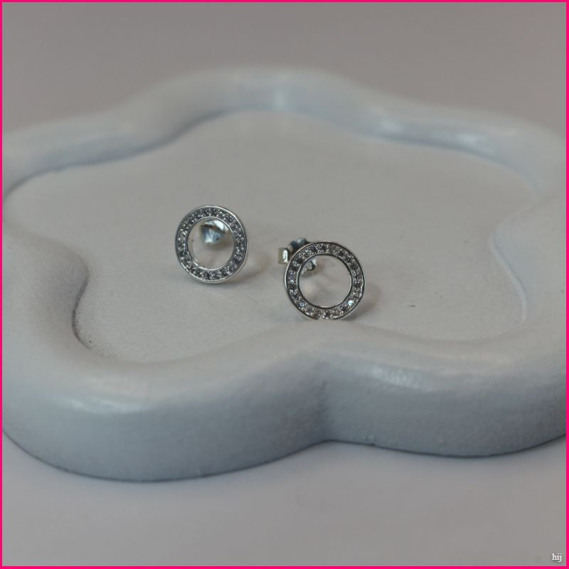 Aros "Círculo Brillante": Minimalismo y Elegancia ✨