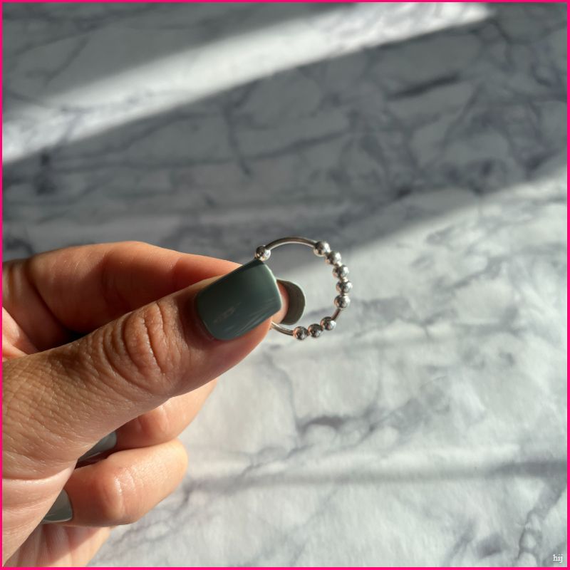 Anillo Esferas Elegantes (anti-estres)