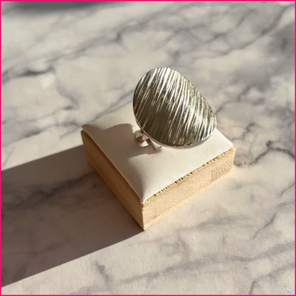 Anillo de Plata Texturizado