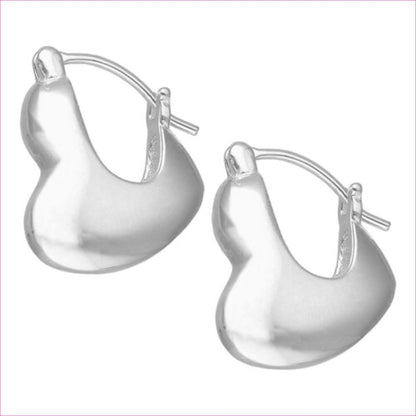 Argollas Corazón Sólido - Elegancia y Amor en Plata