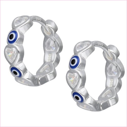 Argollas Ojo Turco Protector - Estilo y Energía Positiva